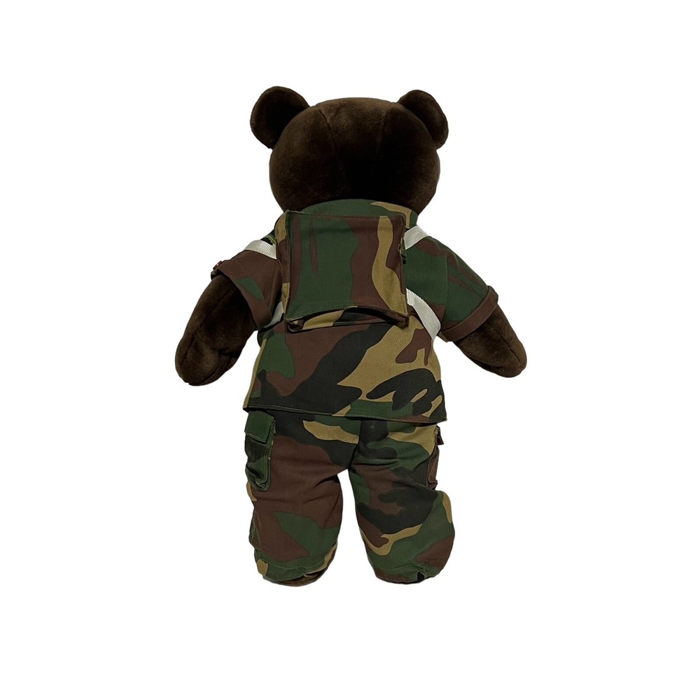U.S. Army Bear Force of America Ranger 20 inch plush Retro Uniform Backpack - Picture 5 of 9